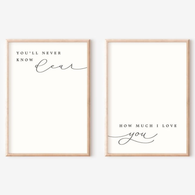 You’ll Never Know Dear Lullaby Nursery Decor (Creator Uploaded)