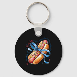 You Look Like The 4th Of July Make Me Want A Hotdo Key Ring