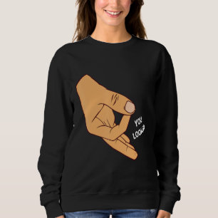 You Looked Made You Look Circle Finger Game Ok Han Sweatshirt