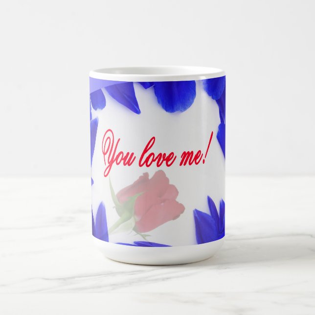 You love me - mugs (Center)
