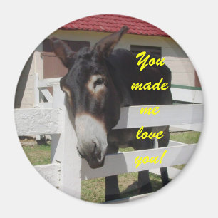 You made me love you magnet