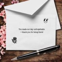 You Made Our Day Unforgettable Wedding
