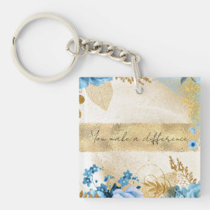 You Make a Difference  Key Ring