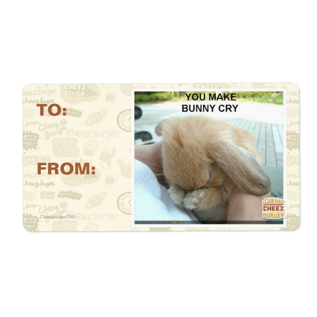 You make bunny cry (Front)