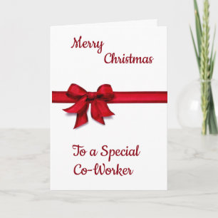 *YOU MAKE EVERY SPECIAL* "CO-WORKER" AT CHRISTMAS HOLIDAY CARD