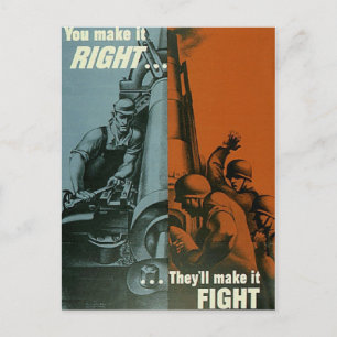 You Make it right Postcard