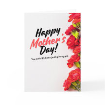 You Make Life Better Mother’s Day Card 3 John 1:4