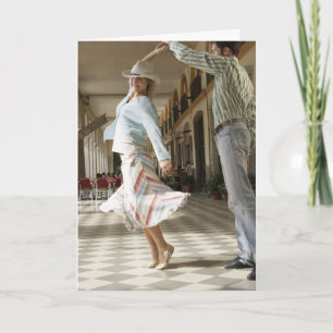 You make me feel like dancing holiday card