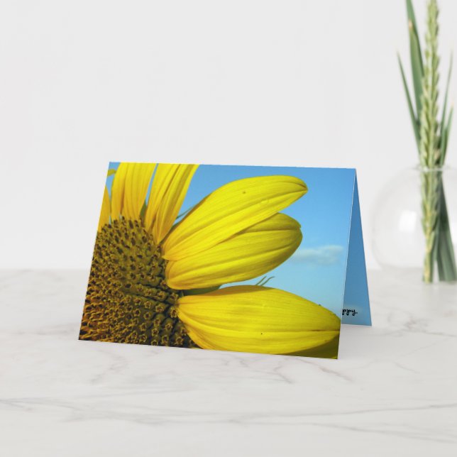 You make me happy. card (Front)