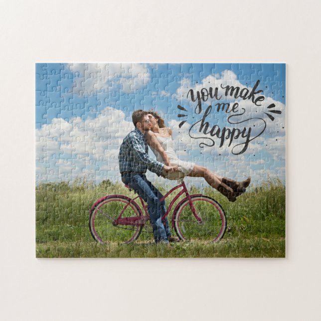 You make me happy jigsaw puzzle (Horizontal)