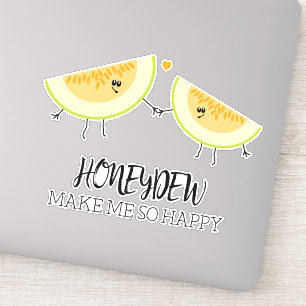 You Make Me Happy Wedding Anniversary Melons