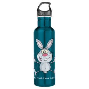 You Make Me Hoppy Bunny Rabbit 710 Ml Water Bottle