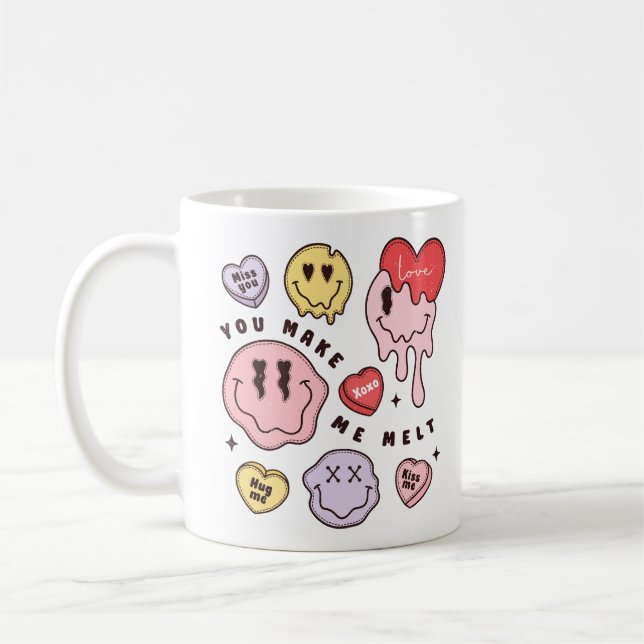 You Make Me Melt Coffee Mug (Left)