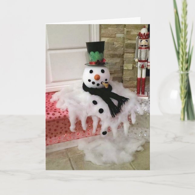 YOU "MAKE ME MELT" JUST THINKING OF YOU! CARD (Front)