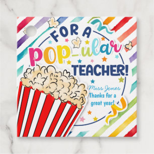 you make me pop thanks popcorn volunteer favour tags