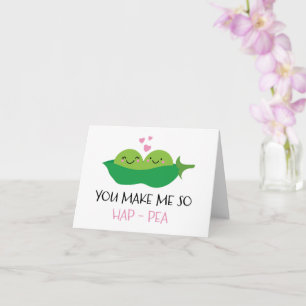 you make me so hap-pea card