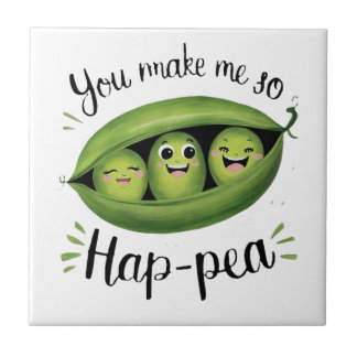 You Make Me So Hap-pea Tile