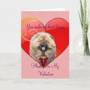 You Make my hear Happy Valentine Holiday Card