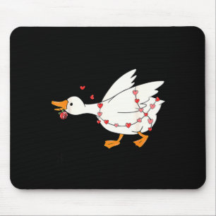 You Make My Heart Go Honk Goose Valentine  Mouse Mat