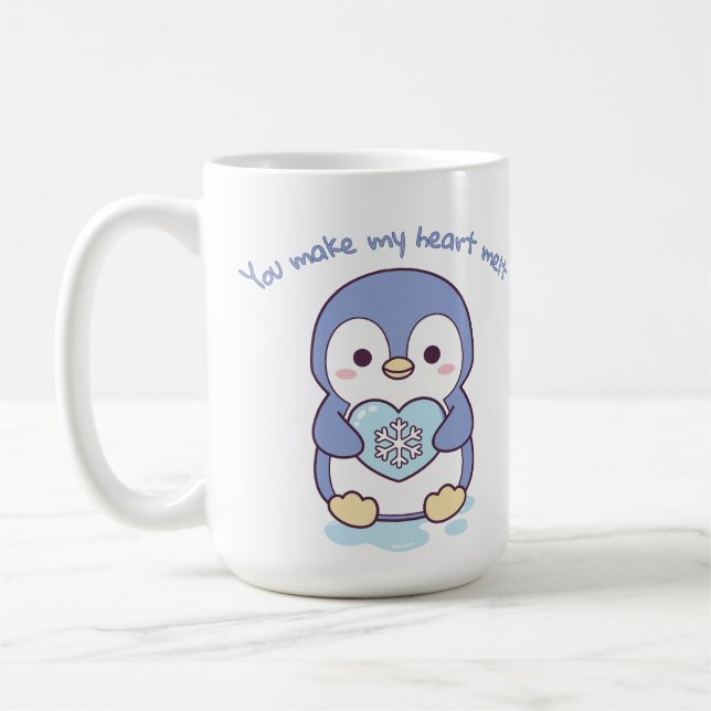 You Make My Heart Melt  Coffee Mug (Left)
