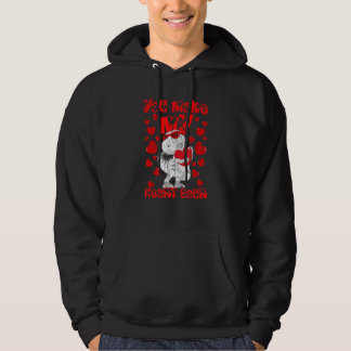 You Make My Heart Saur Cute rex Dinosaur Valentine Hoodie