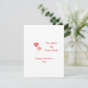 You Make My Heart Smile on a Holiday Card