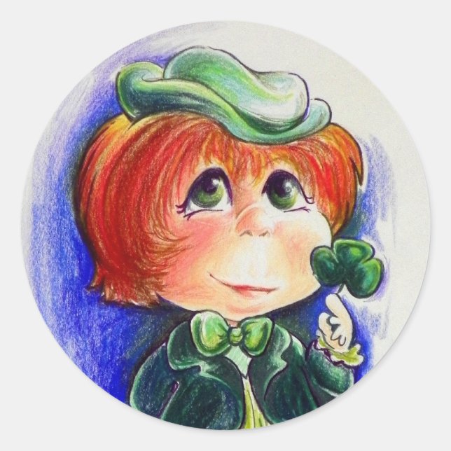 You Make My Irish Eyes Smile  Sticker (Front)