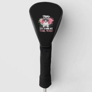 YOU MAKE MY TAIL WAG Dog Golf Head Cover