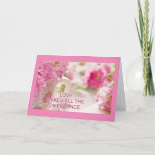 YOU MAKE OUR CHRISTMAS SO ROMANTIC HOLIDAY CARD