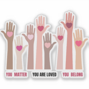 You Matter Affirmation Decal