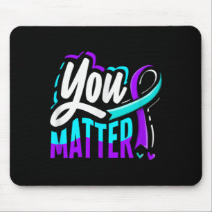 You Matter Prevention Awareness Mouse Mat