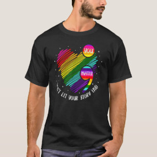 You Matter Semicolon Suicide Mental Health Awarene T-Shirt