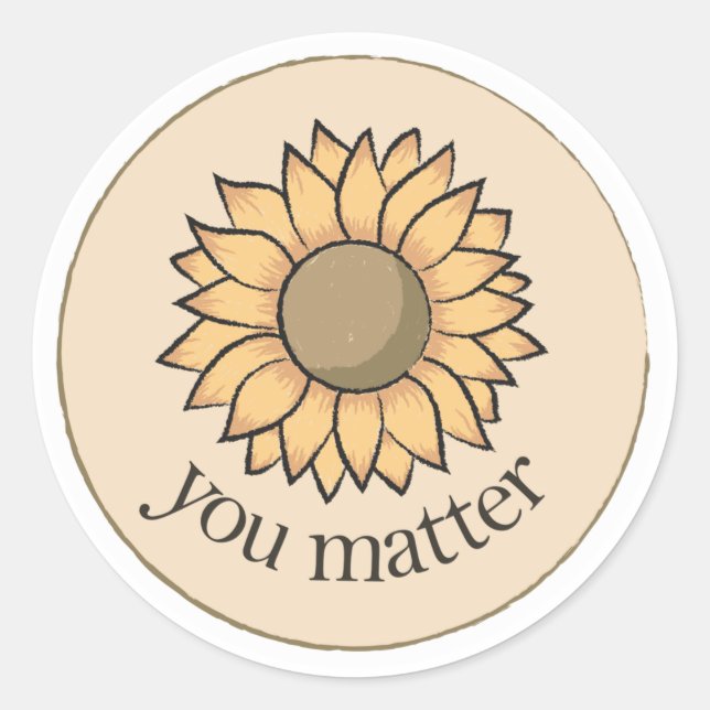 You matter Sticker (Front)