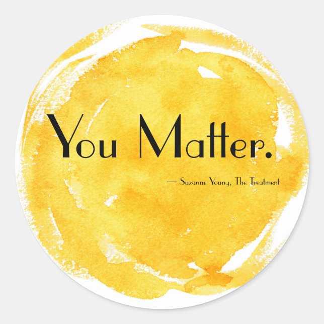 You Matter sticker (Front)