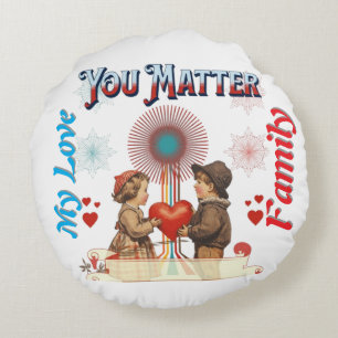 You Matter Throw Pillow – Inspirational Decor