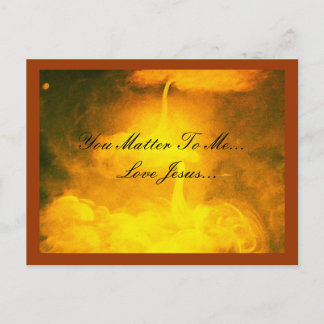 You Matter To Me Postcard