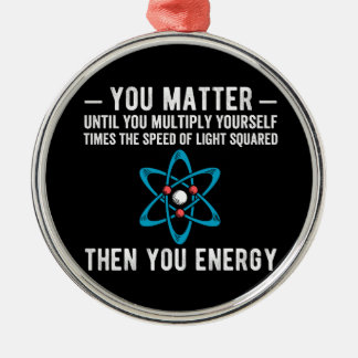 you matter until you multiply yourself times butto metal tree decoration