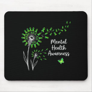 You Matter You are Enough Dandelions Mental Health Mouse Mat