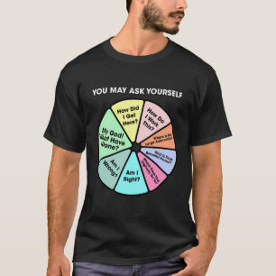 You May Ask Yourself Classic 80'S Pop Music Retro  T-Shirt