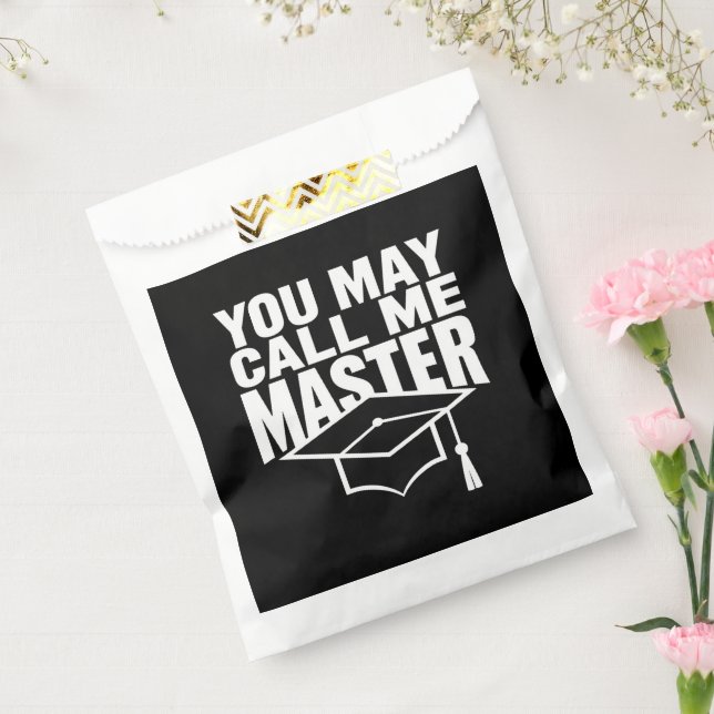 You May Call Me Master Degree Graduate 2024 Favour Bags (Sealed)