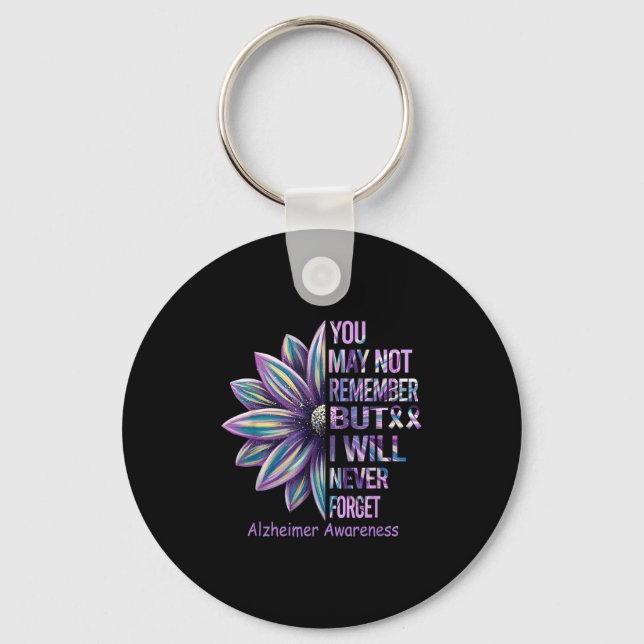 You May Not Remember But I Will Never Forget Heime Key Ring (Front)