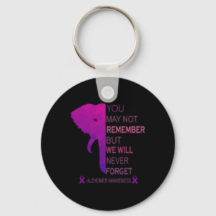 You May Not Remember But I Will Never Forget Heime Key Ring