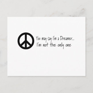 You May Say I'm a Dreamer Postcard
