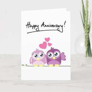 YOU & ME AS HAPPY AS CAN BE-ANNIVERSARY CARD