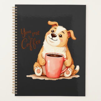 You & me Coffee - Cute Corgi & Cosy Brew Planner