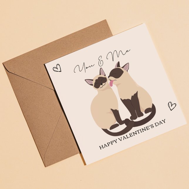 You & Me Happy Feline Friends Valentine's Day Card (Birthday Depot Party Supplies Trendy Stylish Cute
You & Me Happy Feline Friends Valentine's Day Card)