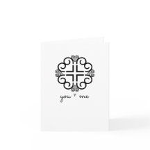 You + Me | Hmong inspired card