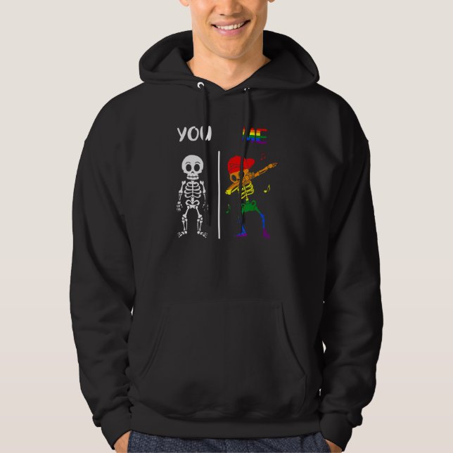 You Me Support Lgbt Rights Human Pride Equality Fo Hoodie (Front)