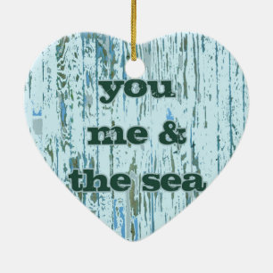 You Me & The Sea Ceramic Tree Decoration