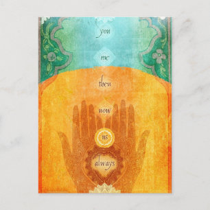 You Me Then Now Us Always Postcard